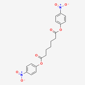 Heptanedioic acid, bis(4-nitrophenyl) ester