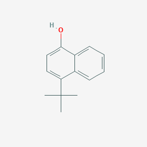 molecular formula C14H16O B3190953 4-Tert-butylnaphthalen-1-OL CAS No. 50483-32-4