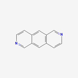 molecular formula C12H8N2 B3191053 吡啶并[3,4-g]异喹啉 CAS No. 51521-29-0