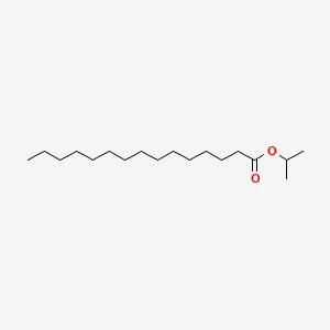 molecular formula C18H36O2 B3191109 Isopropyl pentadecanoate CAS No. 51815-08-8