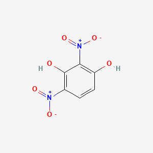 molecular formula C6H4N2O6 B3191118 2,4-Dinitroresorcinol CAS No. 519-44-8