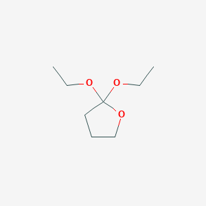 molecular formula C8H16O3 B3191158 2,2-二乙氧基四氢呋喃 CAS No. 52263-97-5