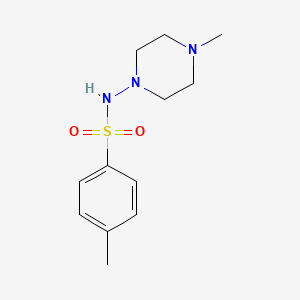 4-methyl-N-(4-methylpiperazin-1-yl)benzenesulfonamide