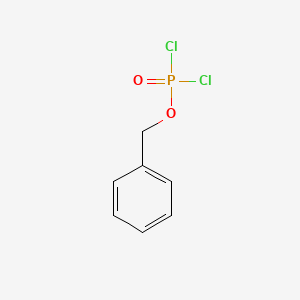 molecular formula C7H7Cl2O2P B3191214 Benzyl dichlorophosphate CAS No. 52692-02-1