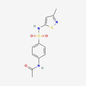 n-{4-[(3-Methyl-1,2-thiazol-5-yl)sulfamoyl]phenyl}acetamide