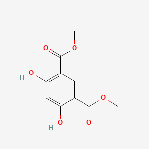 molecular formula C10H10O6 B3191251 1,3-Benzenedicarboxylic acid, 4,6-dihydroxy-, dimethyl ester CAS No. 52959-28-1