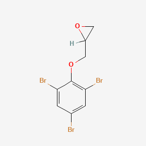 B3191256 ((2,4,6-Tribromophenoxy)methyl)oxirane CAS No. 5296-40-2