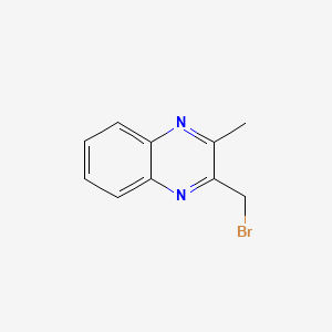 molecular formula C10H9BrN2 B3191271 2-(Bromomethyl)-3-methylquinoxaline CAS No. 5320-95-6