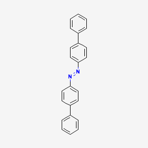 molecular formula C24H18N2 B3191278 4,4''-Azobiphenyl CAS No. 5326-53-4