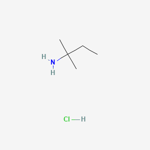 molecular formula C5H14ClN B3191288 2-Butanamine, 2-methyl-, hydrochloride CAS No. 5336-21-0