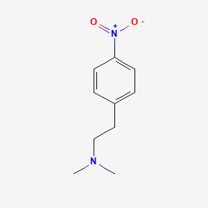 molecular formula C10H14N2O2 B3191295 n,n-Dimethyl-2-(4-nitrophenyl)ethanamine CAS No. 5339-05-9