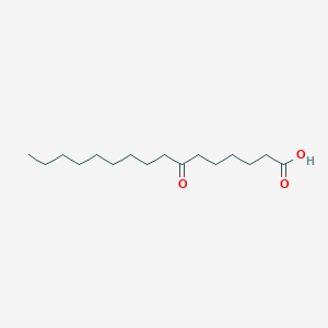 molecular formula C16H30O3 B3191453 7-Keto palmitic acid CAS No. 54527-29-6