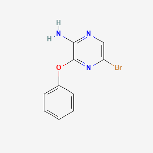 5Bromo-3-phenoxypyrazin-2-amine