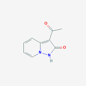 Pyrazolo[1,5-a]pyridin-2(1H)-one, 3-acetyl-