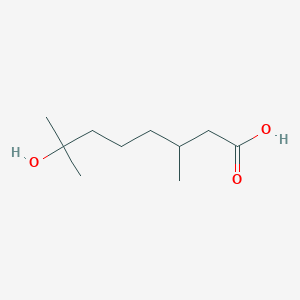 7-Hydroxy-3,7-dimethyloctanoic acid