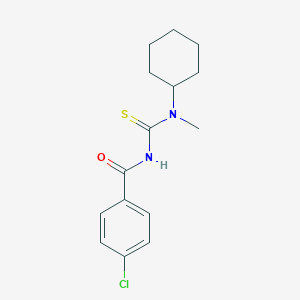 N'-(4-chlorobenzoyl)-N-cyclohexyl-N-methylthiourea