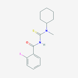 N-[cyclohexyl(methyl)carbamothioyl]-2-iodobenzamide