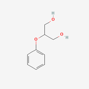 molecular formula C9H12O3 B3191805 2-Phenoxypropane-1,3-diol CAS No. 5800-08-8