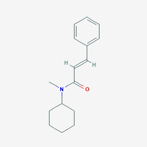 molecular formula C16H21NO B319201 N-Cyclohexyl-N-methylcinnamamide 