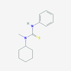 1-Cyclohexyl-1-methyl-3-phenylthiourea