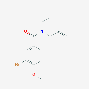 N,N-diallyl-3-bromo-4-methoxybenzamide