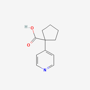 1-(4-Pyridyl)cyclopentanecarboxylic acid