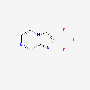 8-Methyl-2-(trifluoromethyl)imidazo[1,2-a]pyrazine