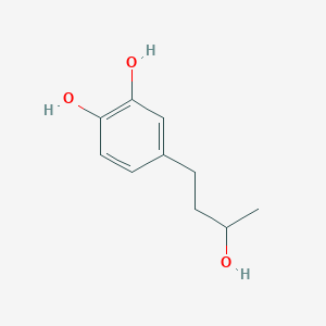 4-(3-Hydroxybutyl)benzene-1,2-diol