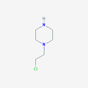 molecular formula C6H13ClN2 B3192190 1-(2-Chloroethyl)piperazine CAS No. 61308-25-6