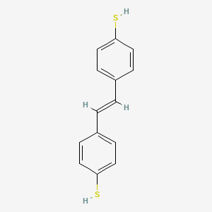 molecular formula C14H12S2 B3192214 4,4'-Stilbenedithiol CAS No. 614756-39-7