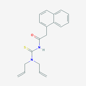 molecular formula C19H20N2OS B319223 N,N-diallyl-N'-(1-naphthylacetyl)thiourea 