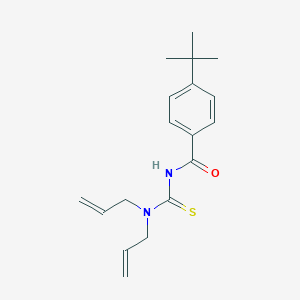 molecular formula C18H24N2OS B319225 N,N-diallyl-N'-(4-tert-butylbenzoyl)thiourea 