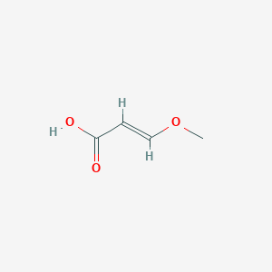 molecular formula C4H6O3 B3192339 2-Propenoic acid, 3-methoxy-, (2E)- CAS No. 6214-29-5