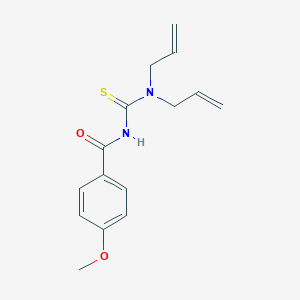 N-[(diallylamino)carbonothioyl]-4-methoxybenzamide