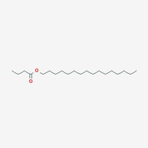 molecular formula C20H40O2 B3192355 Hexadecyl butyrate CAS No. 6221-99-4