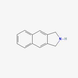 molecular formula C12H11N B3192384 2,3-Dihydro-1H-benzo[f]isoindole CAS No. 6247-15-0