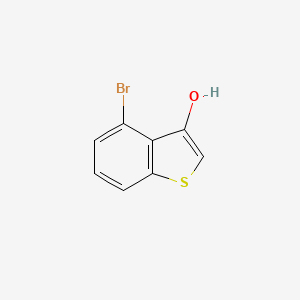 Benzo[b]thiophene-3-ol, 4-bromo-