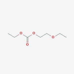 molecular formula C7H14O4 B3192427 Carbonic acid, 2-ethoxyethyl ethyl ester CAS No. 627034-93-9