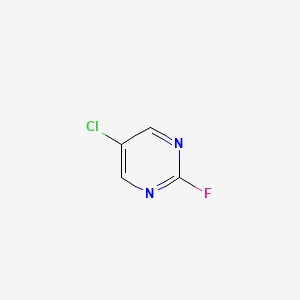 molecular formula C4H2ClFN2 B3192464 5-Chloro-2-fluoropyrimidine CAS No. 62802-37-3