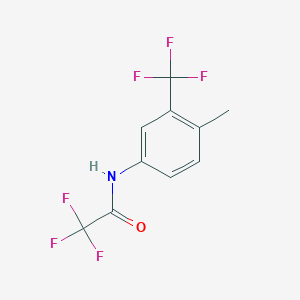 2,2,2-Trifluoro-N-[4-methyl-3-(trifluoromethyl)phenyl]acetamide
