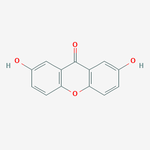 molecular formula C13H8O4 B3192700 2,7-Dihydroxyxanthen-9-one CAS No. 64632-72-0