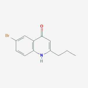 6-Bromo-2-propylquinolin-4-ol