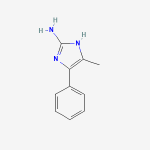 5-methyl-4-phenyl-1H-imidazol-2-amine