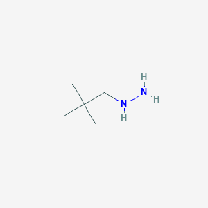 molecular formula C5H14N2 B3192943 Neopentylhydrazine CAS No. 66557-70-8