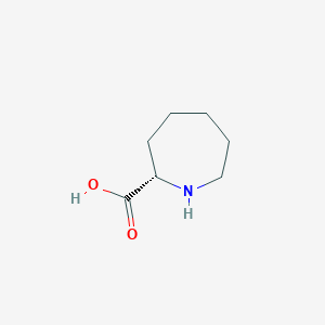 1H-Azepine-2-carboxylic acid, hexahydro-, (2S)-