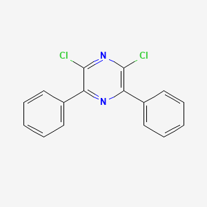 2,6-Dichloro-3,5-diphenylpyrazine