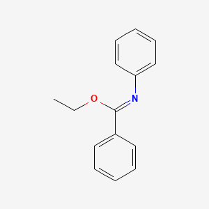 Ethyl n-phenylbenzenecarboximidoate