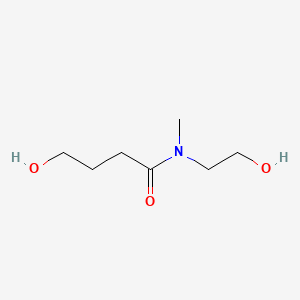 Butanamide, 4-hydroxy-N-(2-hydroxyethyl)-N-methyl-