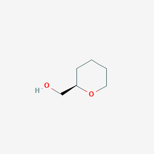 molecular formula C6H12O2 B3193334 [(2R)-氧杂环-2-基]甲醇 CAS No. 70766-06-2