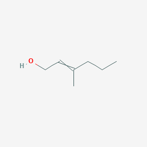 molecular formula C7H14O B3193335 3-Methylhex-2-en-1-ol CAS No. 70771-72-1